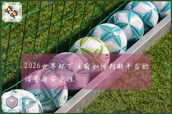 2026世界杯下注前如何判断平台的信誉与安全性