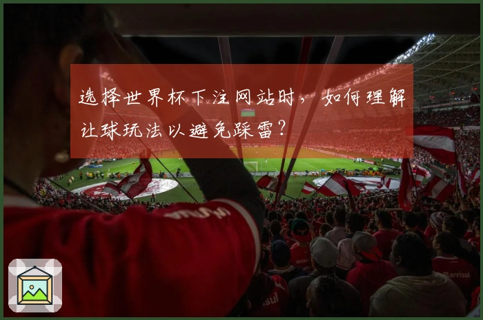选择世界杯下注网站时，如何理解让球玩法以避免踩雷？