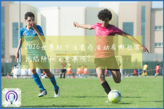 2026世界杯下注首存活动有哪些常见陷阱和注意事项？