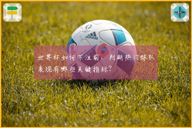 世界杯如何下注前，判断热门球队表现有哪些关键指标？