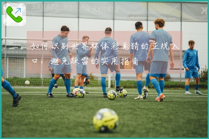如何识别世界杯体彩竞猜的正规入口，避免踩雷的实用指南