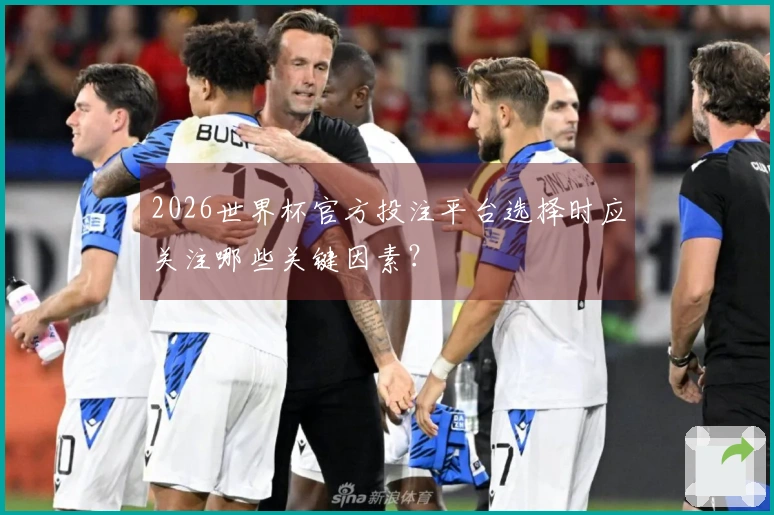 2026世界杯官方投注平台选择时应关注哪些关键因素？